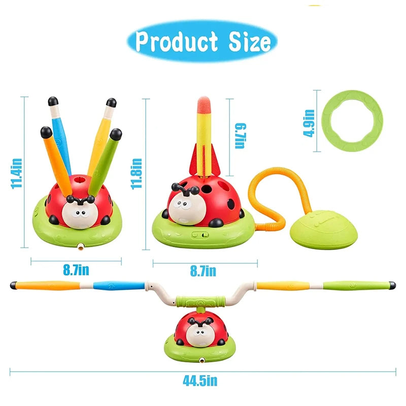 Ladybug 5-in-1 Play & Learn Toy