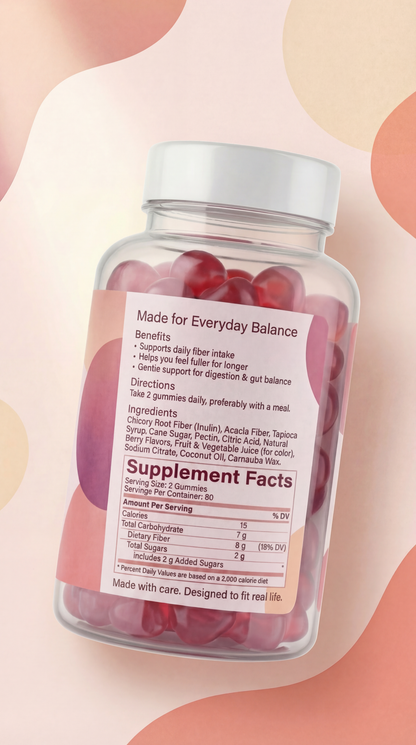 Nuvéa Fiber Gummies