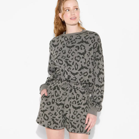 Leopard bat set