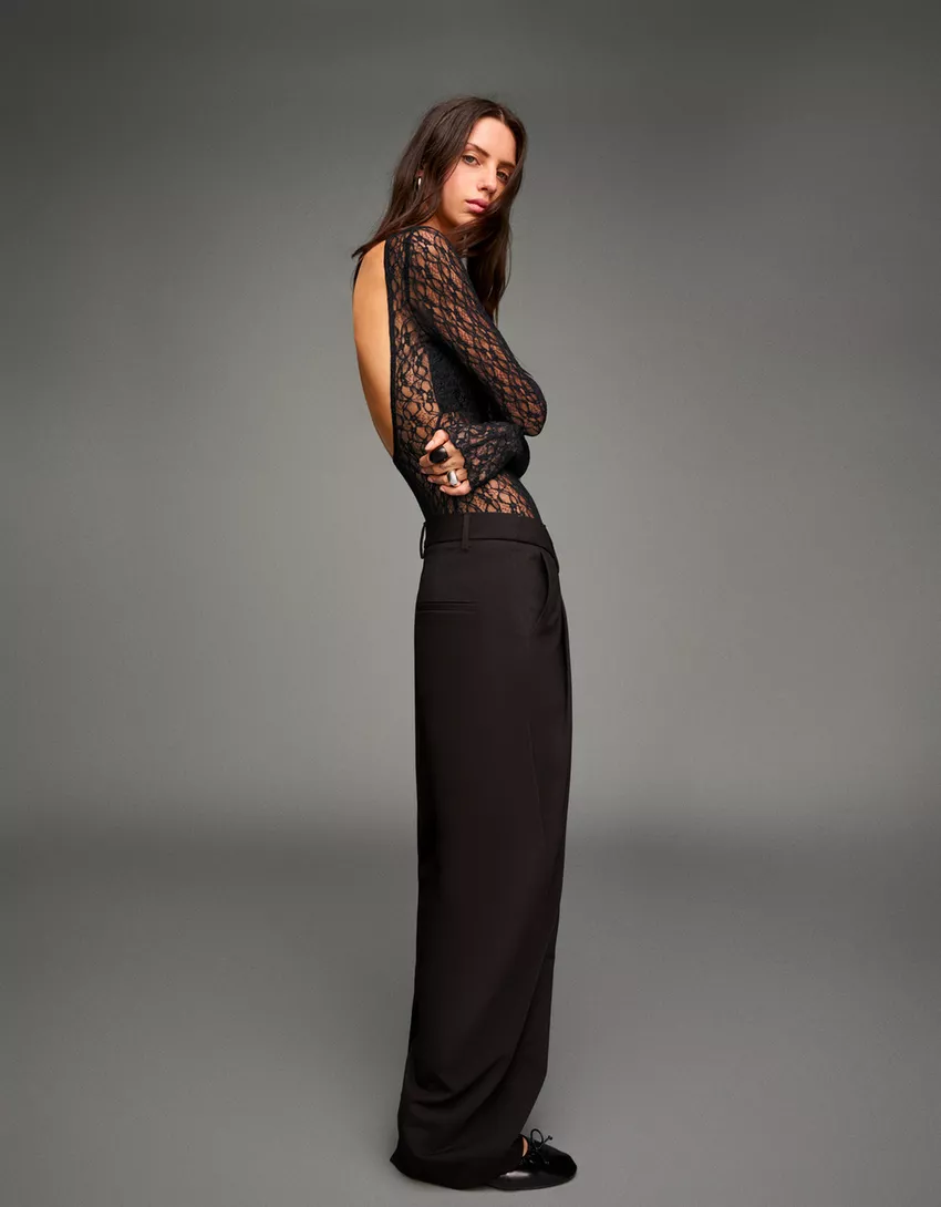 Midnight Lace Bodysuit