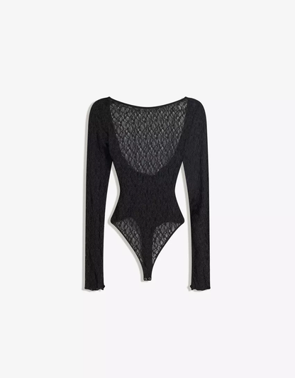 Midnight Lace Bodysuit