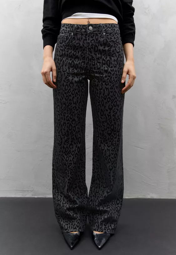 Leopard Jeans